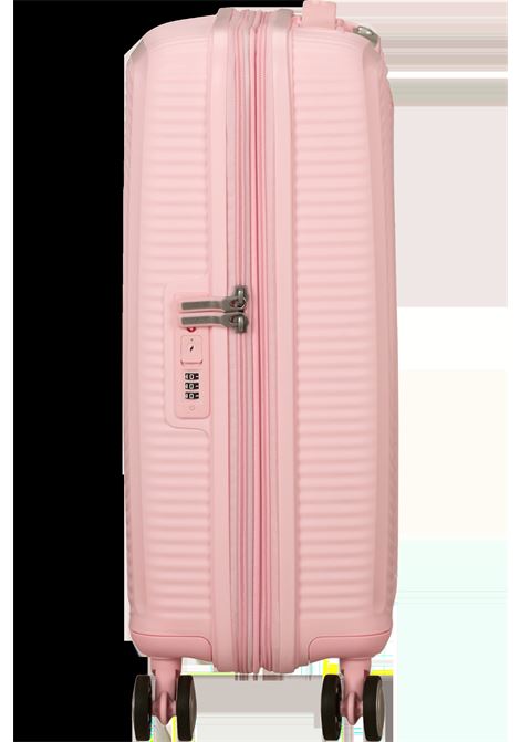 SoundBox 55cm Bagagli a mano AMERICAN TOURISTER | SOUNDBOX 55/20PASTEL PINK